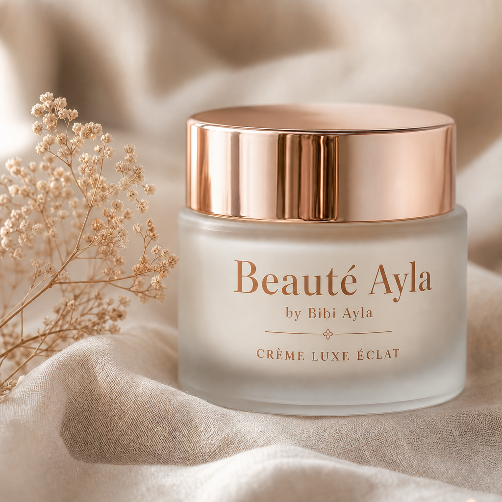Crème visage luxe Beauté Ayla au collagène, vitamine C et curcuma