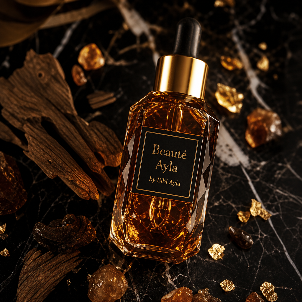 Élixir Oud & Or Beauté Ayla by Bibi Ayla — huile précieuse visage et corps