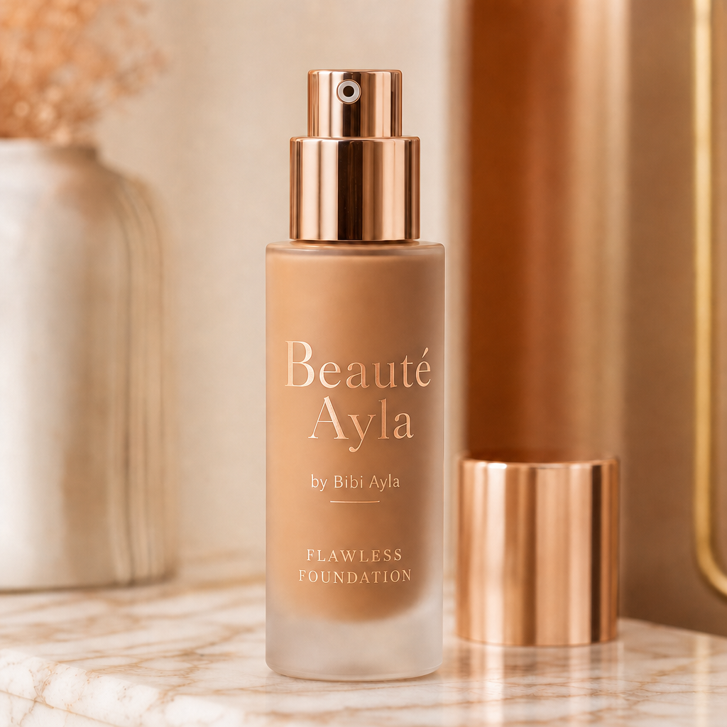 Fond de teint parfait Beauté Ayla en flacon verre