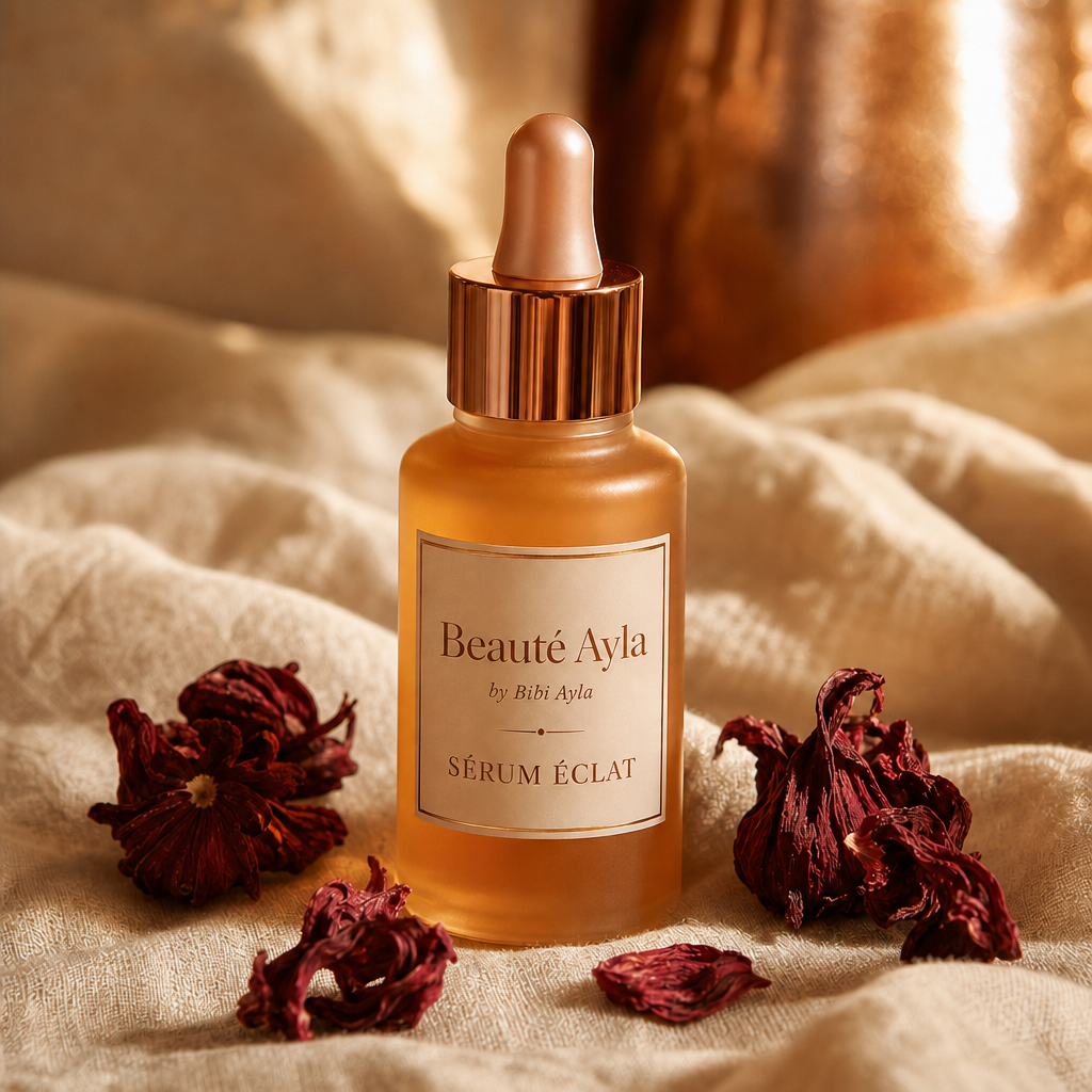 Sérum hibiscus safran vitamine C Beauté Ayla par Bibi Ayla