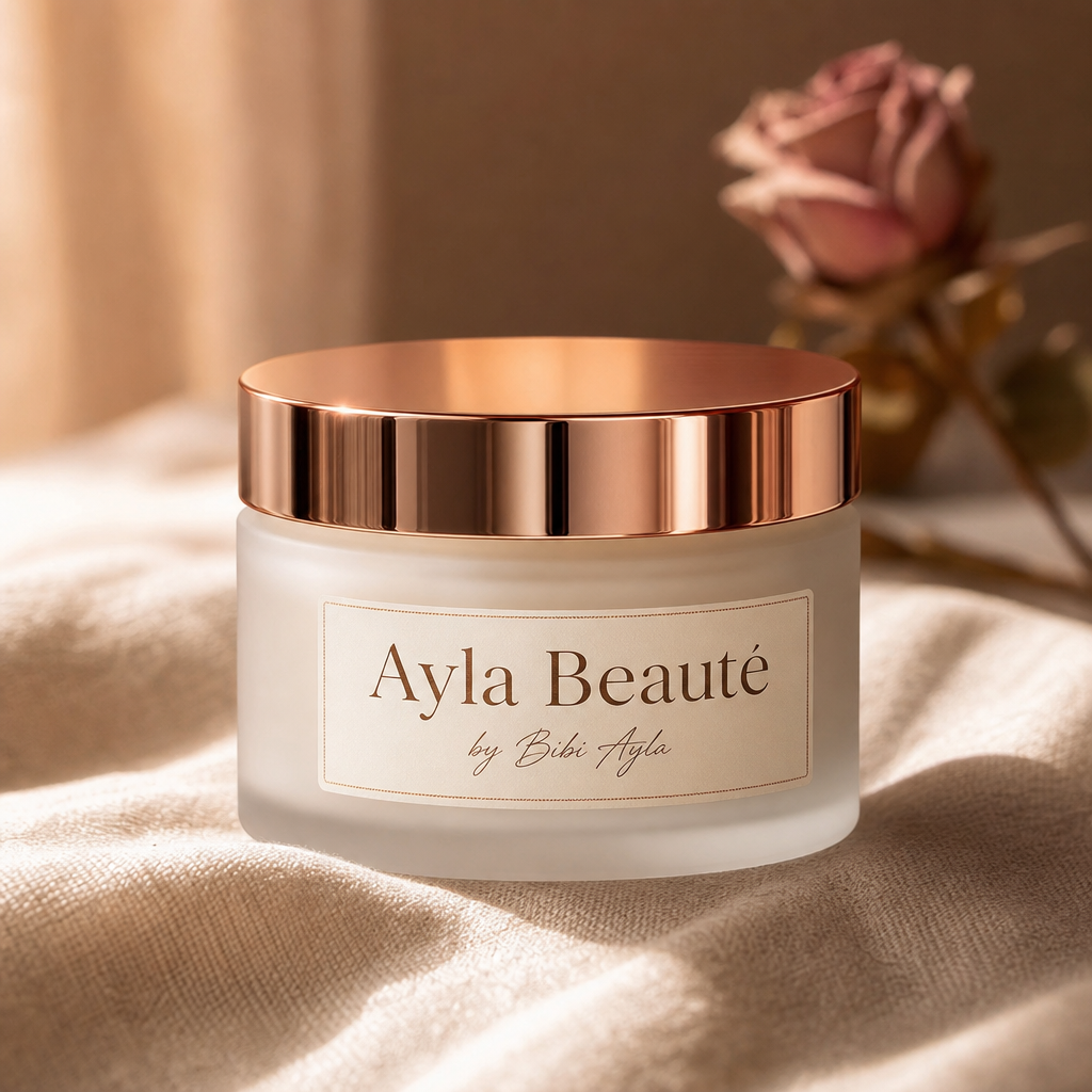 Logo et identité de la marque Ayla Beauté