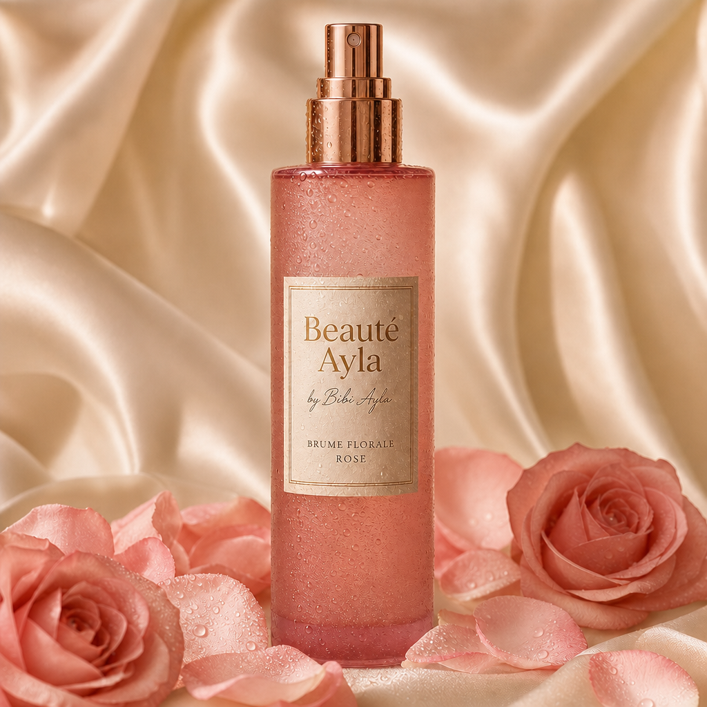 Brume florale rose Beauté Ayla hydratation naturelle